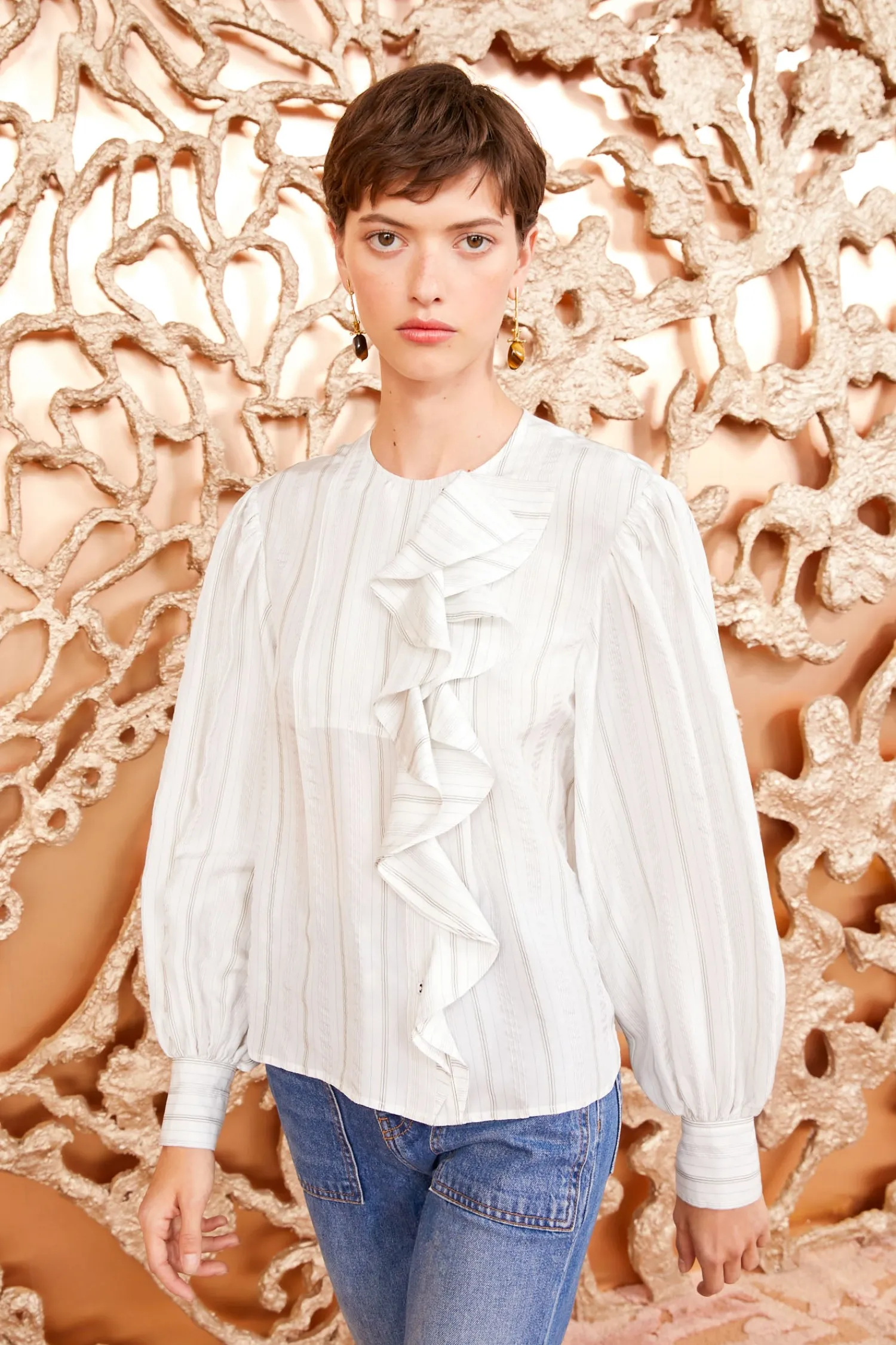 adelaide_blouse_2.webp Adelaide Blouse<Ulla Johnson New