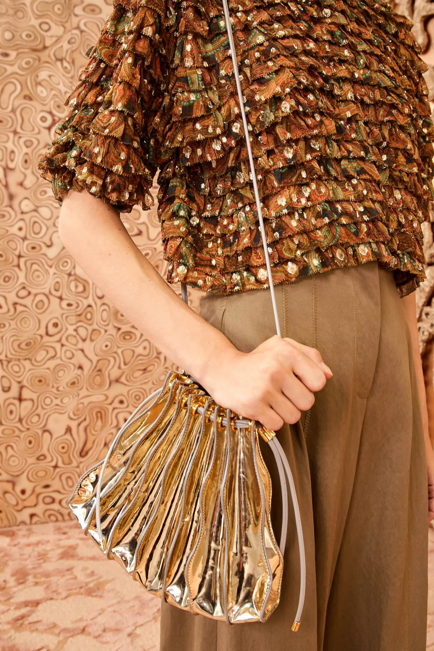 adria_pleated_wave_crossbody_3-2.webp Adria Pleated Wave Crossbody<Ulla Johnson Best Sale