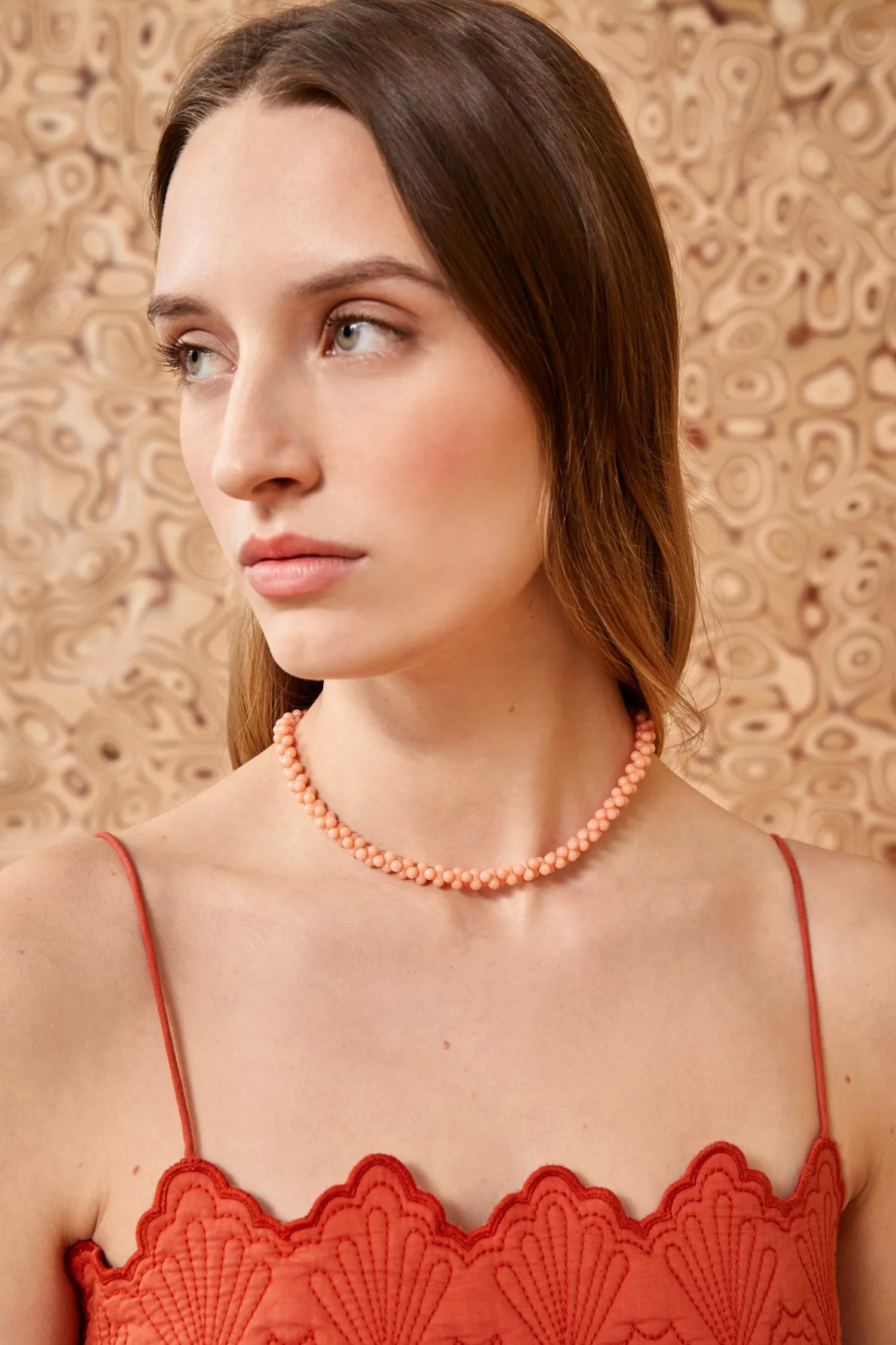bubble_coral_necklace_1.webp Bubble Coral Necklace<Ulla Johnson Cheap