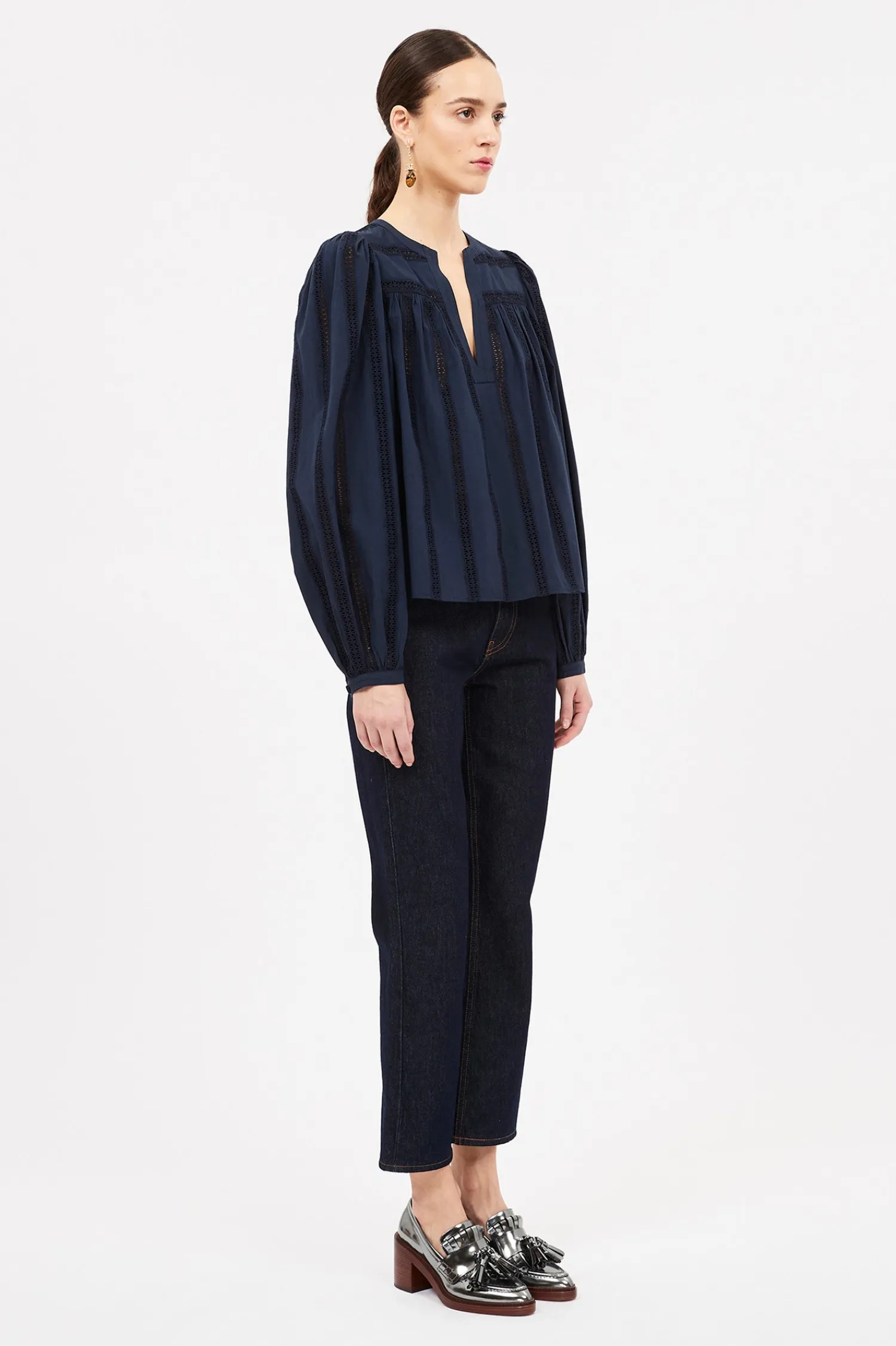 rowan_blouse_1.webp Rowan Blouse<Ulla Johnson Outlet